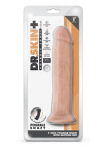Load image into Gallery viewer, Dr. Skin Plus Thick Posable Dildo with Suction Cup - Vanilla - 9in
