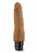 Load image into Gallery viewer, Dr. Skin Cock Vibe 14 Vibrating Dildo - Caramel - 8in
