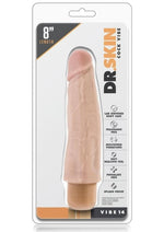 Load image into Gallery viewer, Dr. Skin Cock Vibe 14 Vibrating Dildo - Vanilla - 8in
