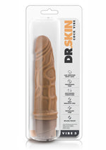 Load image into Gallery viewer, Dr. Skin Cock Vibe 3 Vibrating Dildo - Caramel - 7.25in
