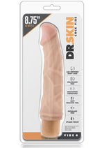 Load image into Gallery viewer, Dr. Skin Cock Vibe 6 Vibrating Dildo - Vanilla - 8.75in
