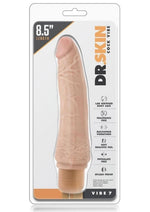 Load image into Gallery viewer, Dr. Skin Cock Vibe 7 Vibrating Dildo - Vanilla - 8.5in
