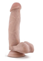 Load image into Gallery viewer, Dr. Skin Mr. Mark Dildo with Balls and Suction Cup - Vanilla - 7in
