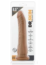 Load image into Gallery viewer, Dr. Skin Realistic Cock Basic 8.5 Dildo - Caramel - 8.5in
