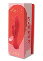 Load image into Gallery viewer, Dreamtoys Amour Rabbit Vibe Camille - Red

