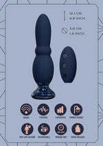 Load image into Gallery viewer, Dreamtoys Glam Beaded Anal Vibe - Blue