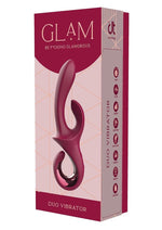 Load image into Gallery viewer, Dreamtoys Glam Duo Vibrator - Red
