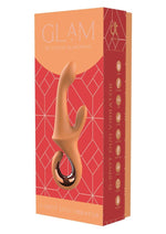 Load image into Gallery viewer, Dreamtoys Glam G-Spot Duo Vibrator - Orange
