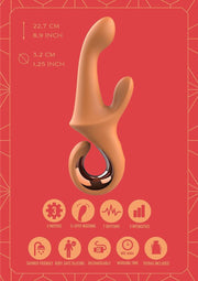 Dreamtoys Glam G-Spot Duo Vibrator - Orange