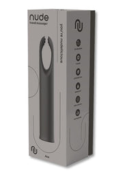 Dreamtoys Nude Ace Travel Massager - Grey