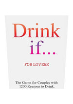 Load image into Gallery viewer, Drink If.... For Lovers Game