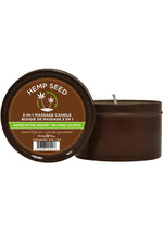 Load image into Gallery viewer, Earthly Body Hemp Seed 3 In 1 Massage Candle - Naked In The Woods - 6oz
