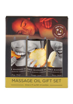 Load image into Gallery viewer, Earthly Body Hemp Seed Edible Massage Oil Gift Set (Three 2oz Edible Massage Oils

