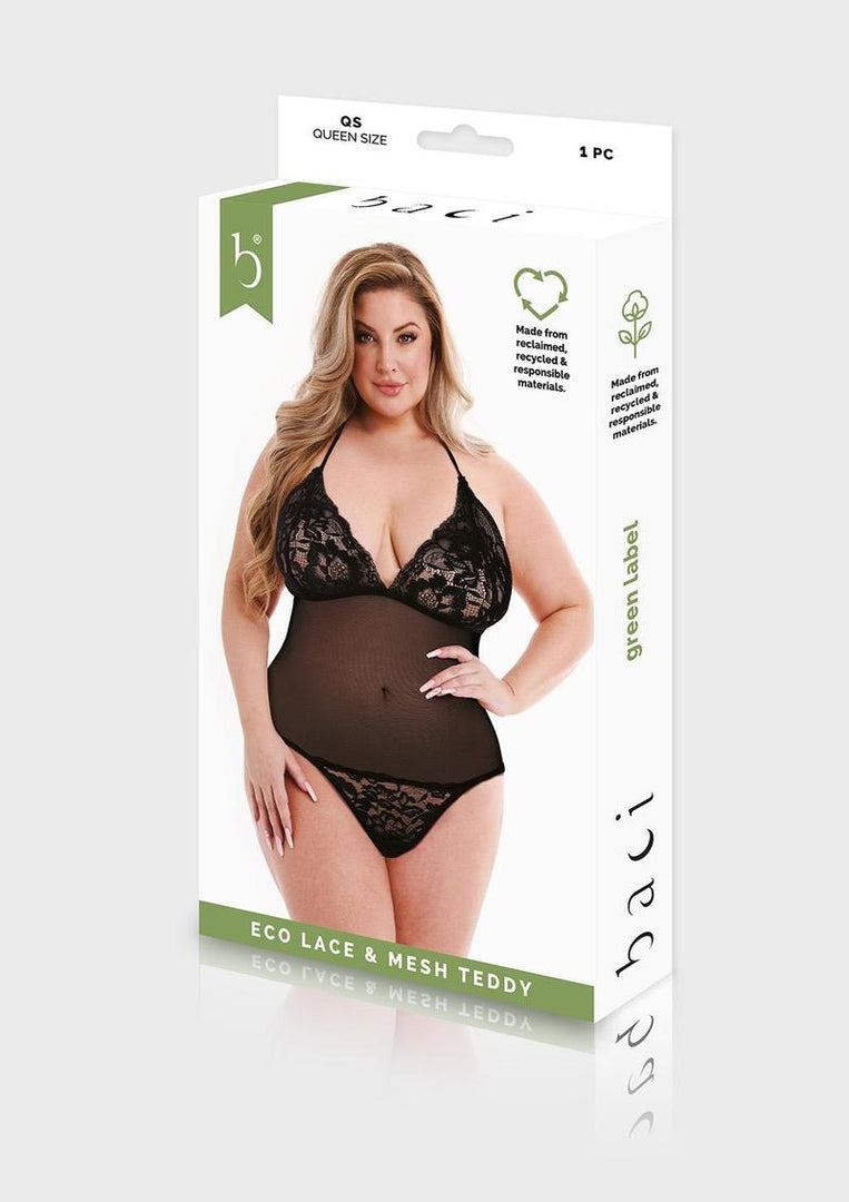 Eco Lace and Mesh Teddy