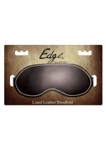 Load image into Gallery viewer, Edge Leather Blindfold - Black
