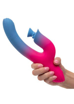 Load image into Gallery viewer, Elation Rechargeable Silicone Dual Stimulator with Suction