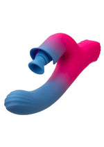 Load image into Gallery viewer, Elation Rechargeable Silicone Dual Stimulator with Suction