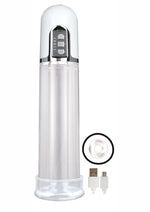 Load image into Gallery viewer, Electric Pump Rechargeable Penis Pump - Clear
