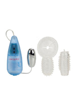 Load image into Gallery viewer, Elite 5x Vibro Cock Ring with Remote Control - Blue
