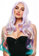 Load image into Gallery viewer, Ella Wig - Pastel Rainbow/Rainbow
