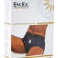 Em.Ex.. Active Harness Wear Fit Harness Boy Shorts - Blue - XSmall