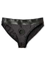 Load image into Gallery viewer, Em.Ex.. Active Harness Wear Silouette Harness Bikini Cut - Black - Medium
