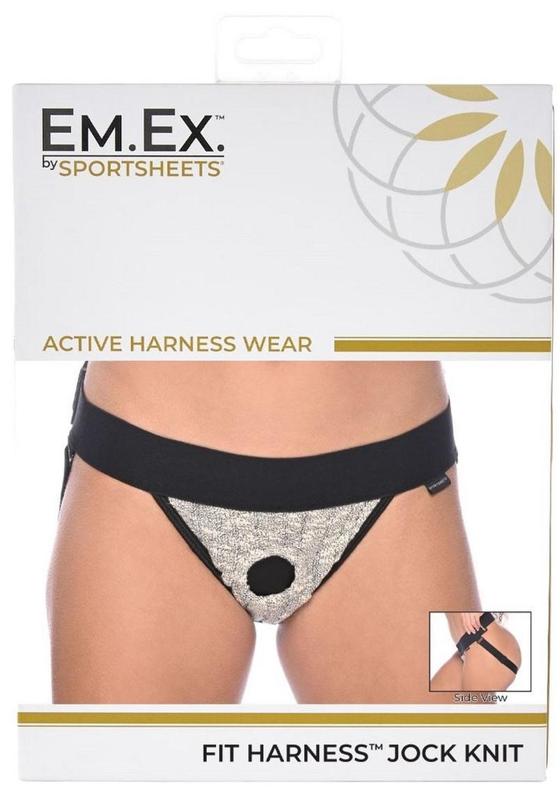 Em.Ex. Fit Harness Jock - Gray/Grey - 3XLarge/XLarge/XXLarge