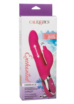 Load image into Gallery viewer, Enchanted Embrace Rechargeable Silicone Rabbit Vibrator - Pink
