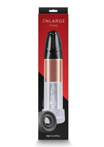 Load image into Gallery viewer, Enlarge Titan Rechargeable Penis Pump - Black/Clear
