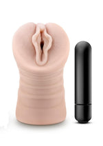 Load image into Gallery viewer, Enlust Destini Dual End Vibrating Stroker - Pussy - Vanilla