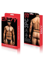 Load image into Gallery viewer, Envy 3pc Wetlook Chest Harness-M/L
