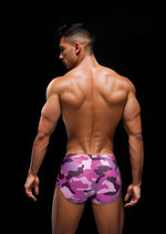 Load image into Gallery viewer, Envy Camo Trunks W/Dog Tag-Camo/Pnk-Lxl
