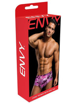 Load image into Gallery viewer, Envy Camo Trunks W/Dog Tag-Camo/Pnk-Lxl
