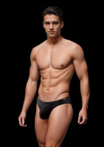 Load image into Gallery viewer, Envy Sexy Slinky Brief - Black - Large/XLarge