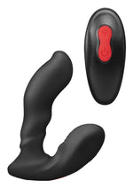Load image into Gallery viewer, Envy Toys Sidetrack Remote Controlled Rechargeable Silicone Contoured P-Spot Vibrator - Black
