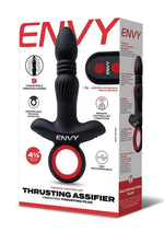 Load image into Gallery viewer, Envy Vibrating Silicone Rechargeable Thrusting Assifier - Black