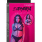 Euphoria Collection Chain Halter/Collar and Leash - Black - Plus Size