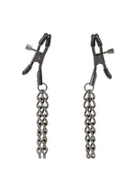 Load image into Gallery viewer, Euphoria Collection Chain Nipple Clamps - Black