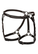 Load image into Gallery viewer, Euphoria Collection Riding Thigh Harness - Black - Plus Size/Queen