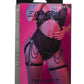 Euphoria Collection Thigh Harness with Chains - Black