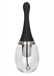 Executive Rechargeable Auto Silicone Douche - Black