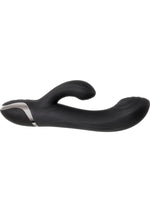 Load image into Gallery viewer, Extreme Rumble Rabbit Rechargeable Silicone Dual Vibrator - Black

