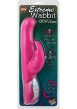 Load image into Gallery viewer, Extreme Wabbit Silicone Rabbit Vibrator - Pink

