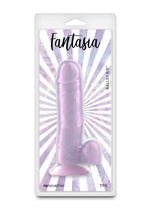 Load image into Gallery viewer, Fantasia Ballsy Dildo - Purple - 6.5in