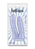 Load image into Gallery viewer, Fantasia Double Trouble Dildo - Lavender/Purple