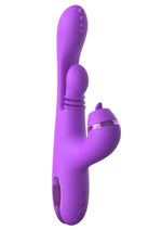 Load image into Gallery viewer, Fantasy For Her Intimotion Pulse Pro Rechargeable Silicone Vibrator with A Clitoral Stimulator - Purple