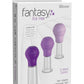 Fantasy For Her Nipple Enhancer Set 3 Size Kit Silicone - Purple