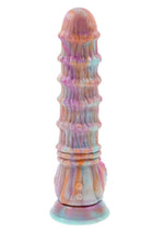 Load image into Gallery viewer, Fantasy Rechargeable Silicone Vibrating Dildo with Remote
