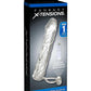 Fantasy X-Tensions Vibrating Super Sleeve Extension Waterproof - Clear - 6.1in