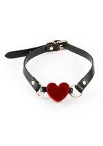 Load image into Gallery viewer, Fashion and Fetish Katherine Silicone Ball Gag - Black/Red